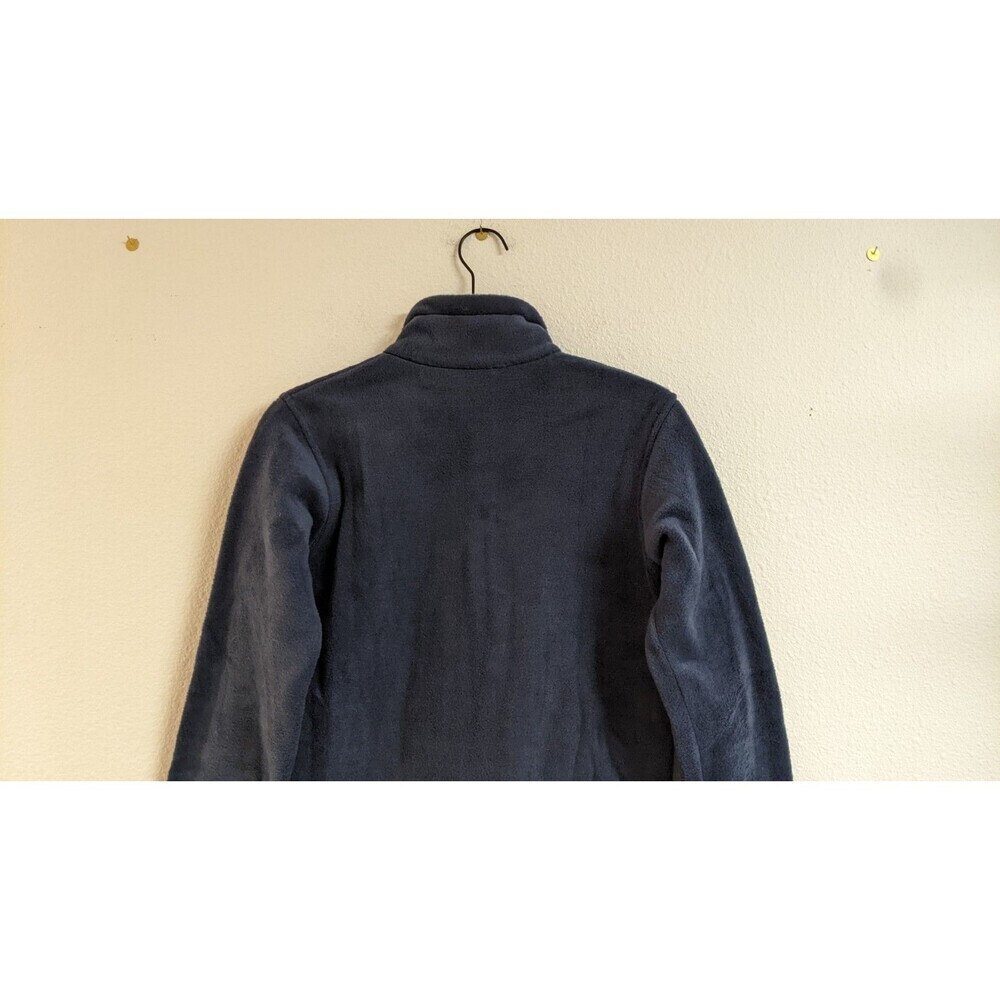 NEW~Kids COLUMBIA Navy Blue Full-Zip Long Sleeve Fleece Jacket Coat M (10/12) - Picture 7 of 11
